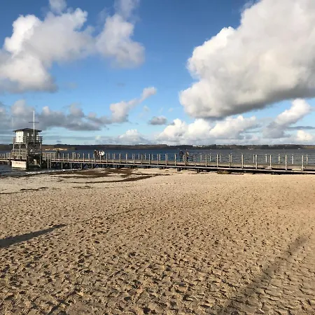 Apartment Strandblick Mit Strandkorb & Fahrraedern Gluecksburg