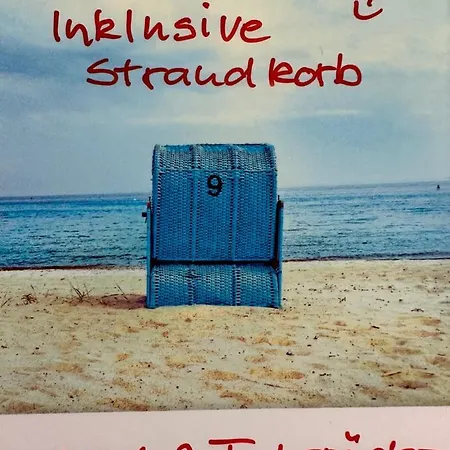 Apartment Strandblick Mit Strandkorb & Fahrraedern *
